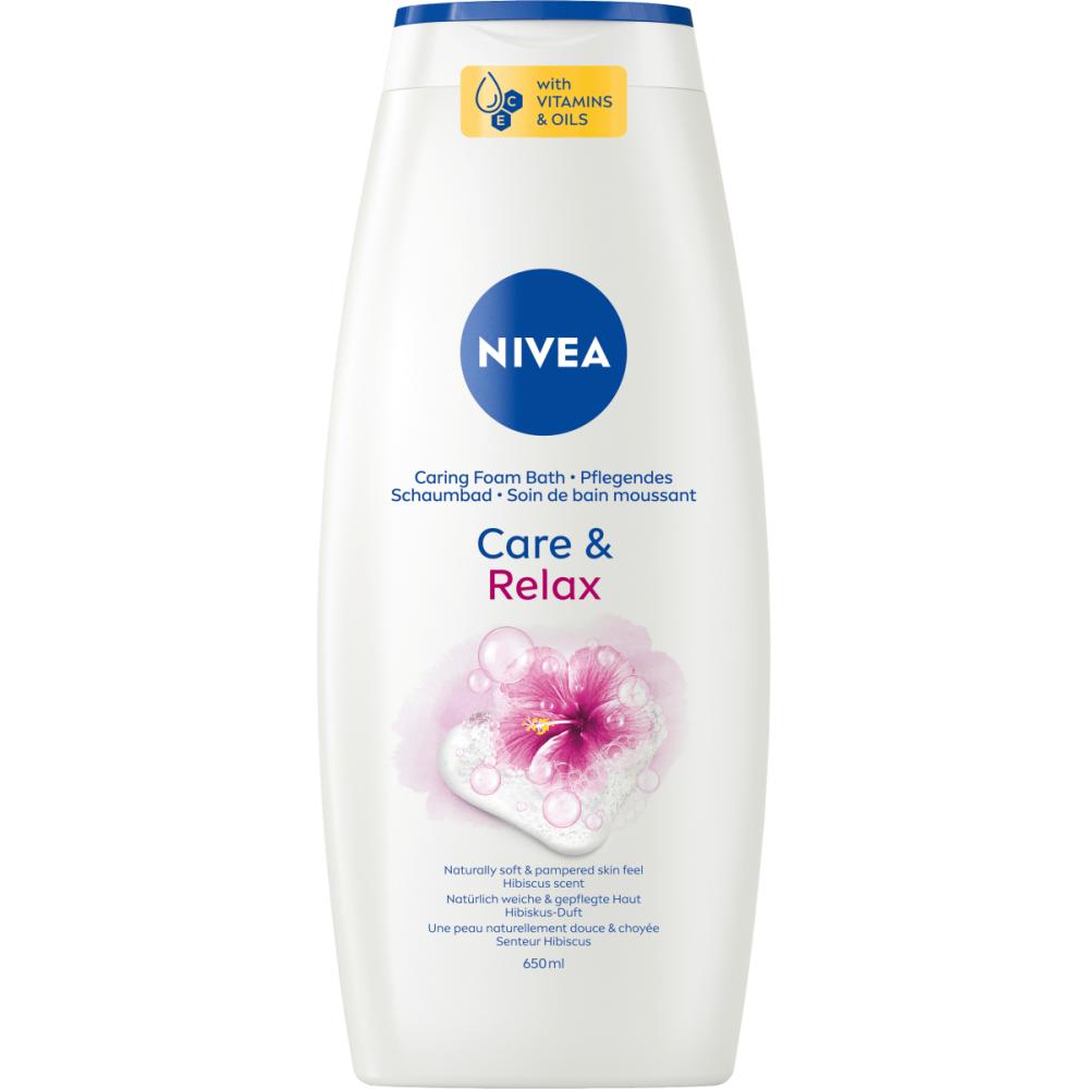 Nivea Bath Bubble Bath Care Relax Bubble Bath 650ml