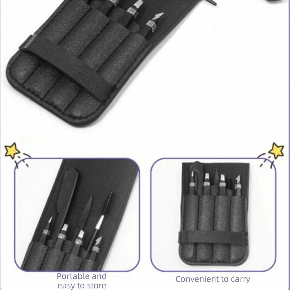 Multipurpose Eyebrow Trimming Set Professional Eyebrow Scissors Eyebrow Trimmer Set  Make Up