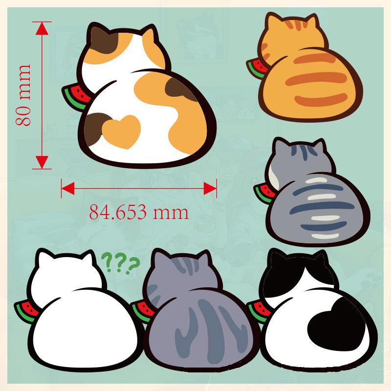 New Funny Pet Cat Car Sticker Car Body Creative Decals Decor Accessories for Car /Electric Vehicles/ Motorcycles DIY Decorative