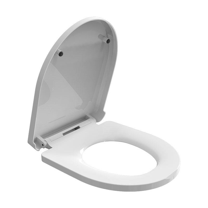 Housse de siège de toilette universelle à installation rapide et à descente lente - Accessoires épais et adaptés à la maison