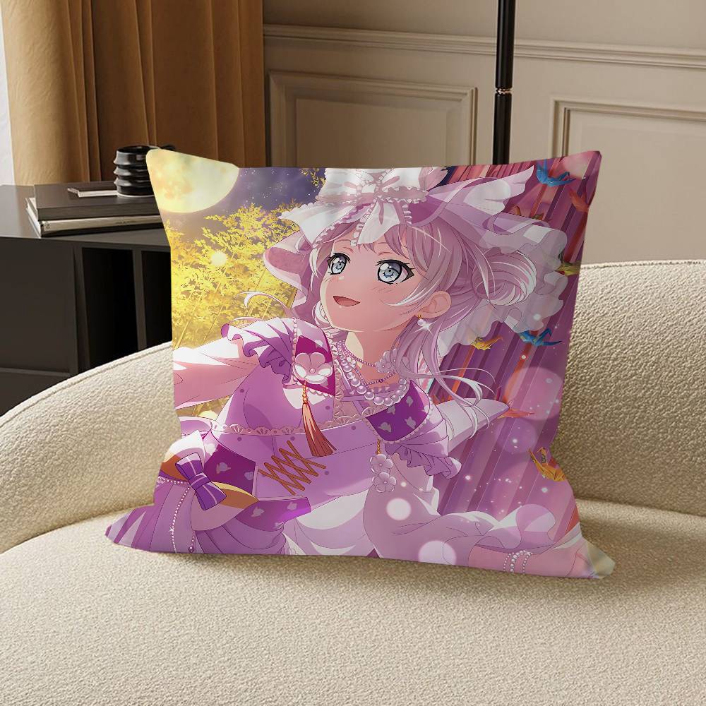 Eve Wakamiya Pillow Gift Home Office Decoration Bedroom Sofa Car Cushion Cover Case 45x45