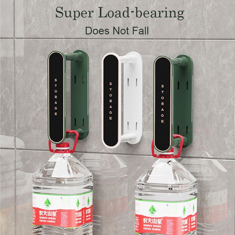 Double Layer Foldable Storage Rack Clothes Hanger Clip Collector Clothes Hanging Balcony Clothes Wall Hanger Finishing Rack