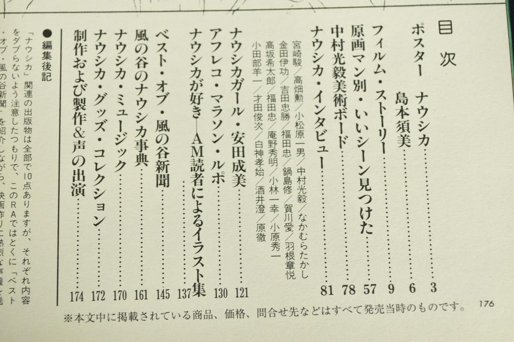 Tokuma Roman Album Nausicaa of the Valley of the Wind Film Book by Hayao Miyazaki