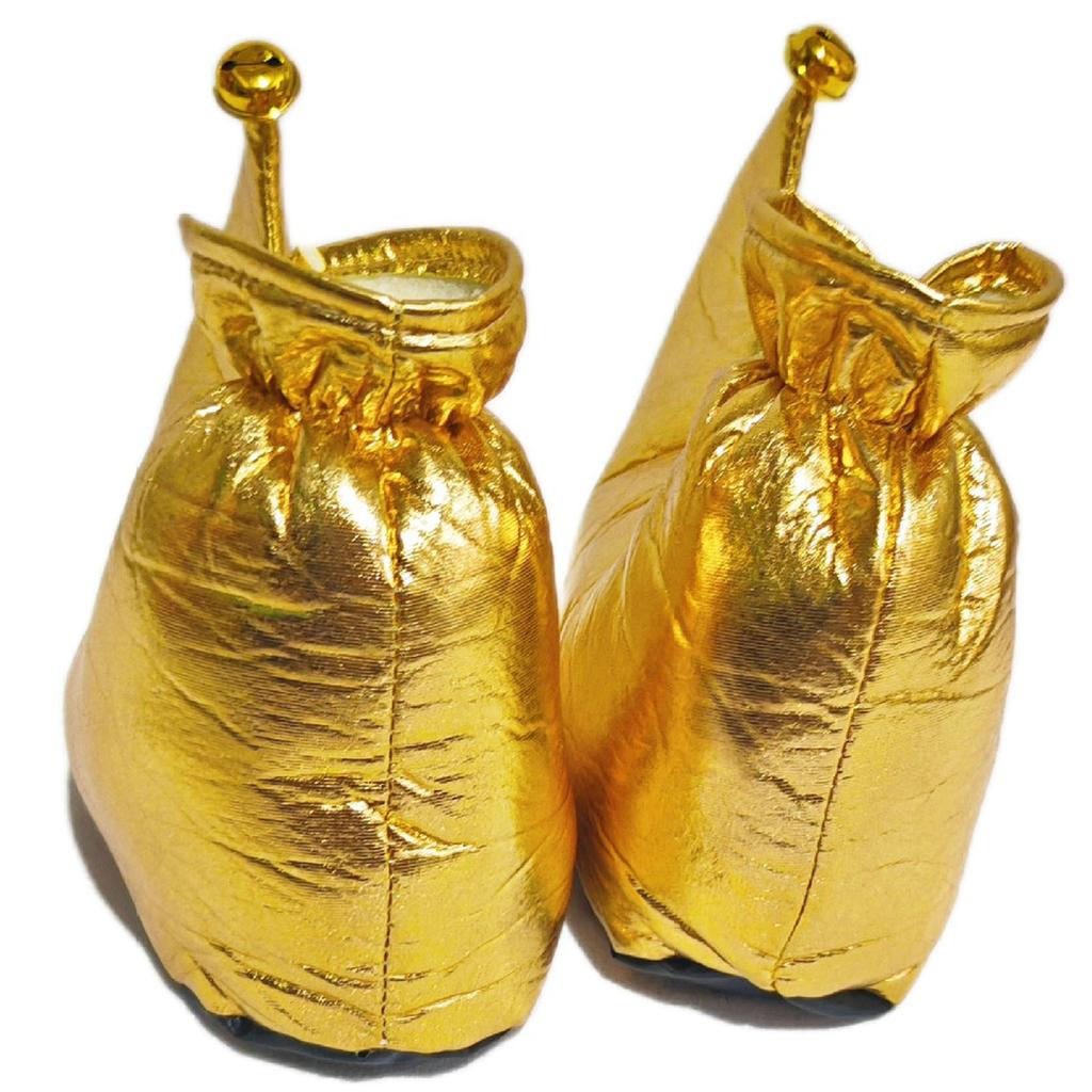 Classic Jester Elf Shoes for Halloween & Christmas, Festive Character Role Play Costume Footwear 1 Pair for Cosplay Parties