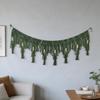 Macramé Nástěnná Tapiserie Ručně Tkaná Macramé Tapiserie Boho Dekorace Moderní Boho Tapiserie Nástěnná Dekorace Macramé Vlajka Girlanda