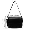 Korean Style PU Shoulder Bag Square Women Crossbody Bag Casual Flap Crossbody Shoulder Bag  Girl