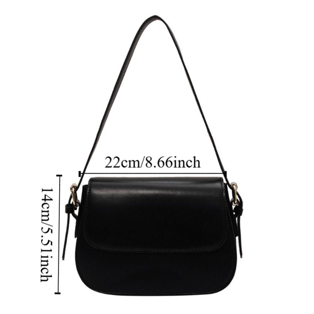 Korean Style PU Shoulder Bag Square Women Crossbody Bag Casual Flap Crossbody Shoulder Bag  Girl