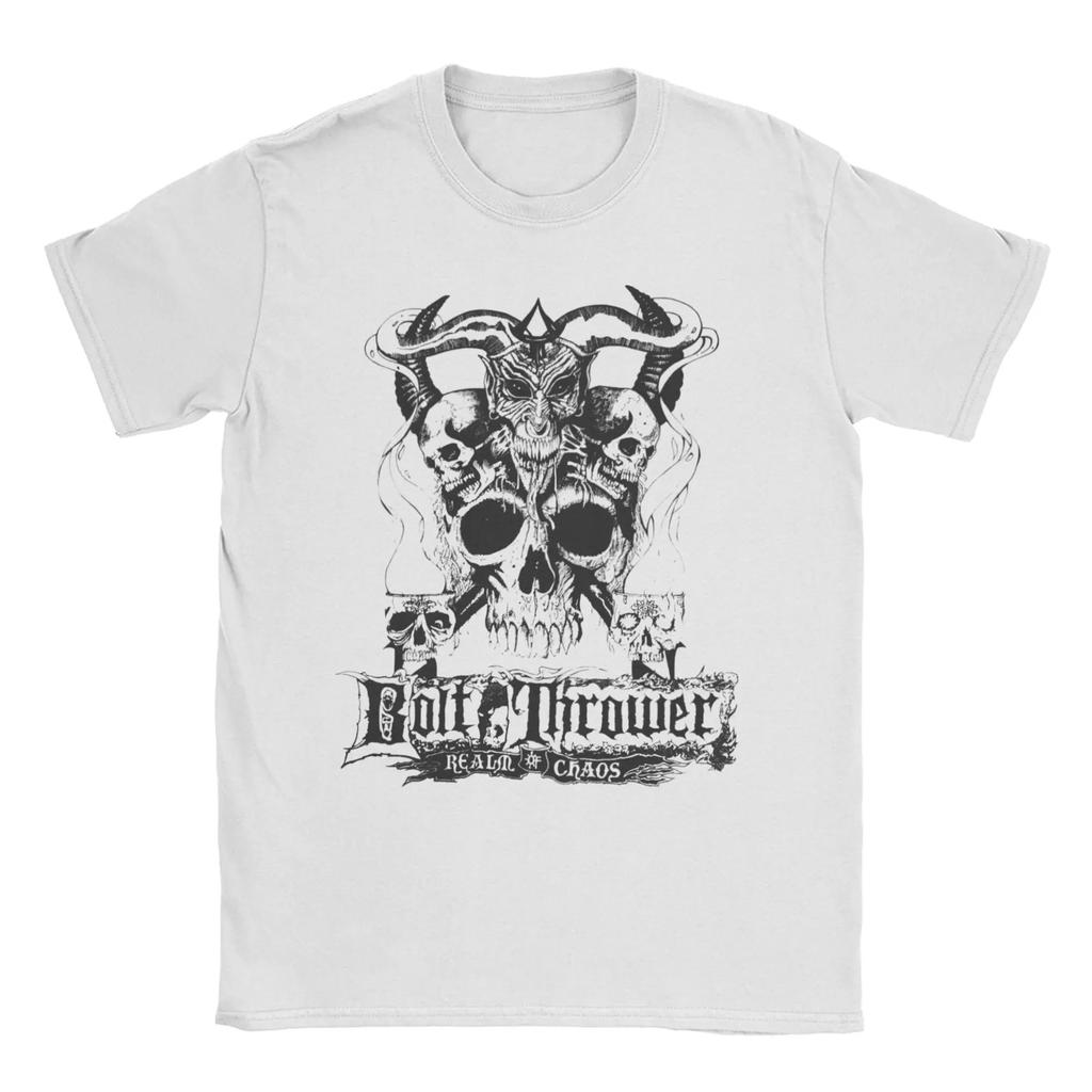 Bolt Thrower Rock Band Logo T Shirts Men Women's Cotton Crazy T-Shirts Round Collar Tee Oversized High Quality Soft Comfortable