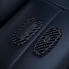 Carbon Car Key Cover Auto Shell Fob Case Keychain for Hyundai Santa Fe Tucson 2022 NEXO NX4 Atos Solaris Prime 2021