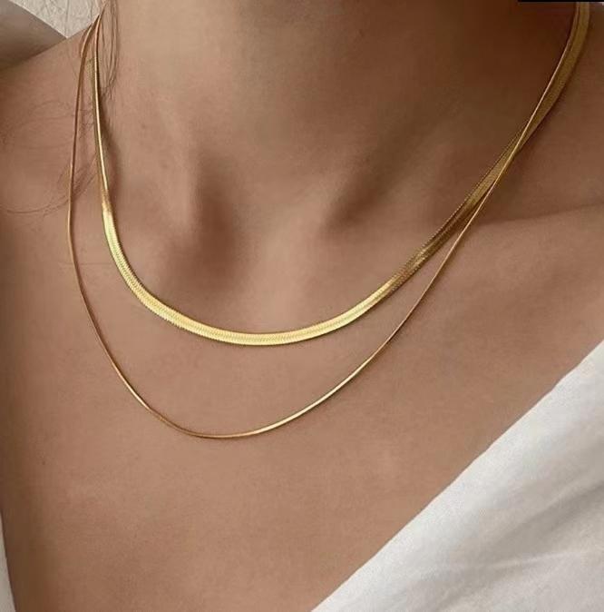 1set Simple Fashionable Women's Necklaces Elegant Party Banquet Ceremony Evening Dress Accessories Trendy Girl Jewelry Necklaces