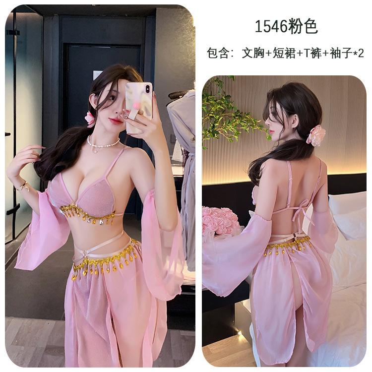 Long Night, romantic lingerie, exotic style, retro sexy lingerie, fairy-like princess dress, pure desire 1546