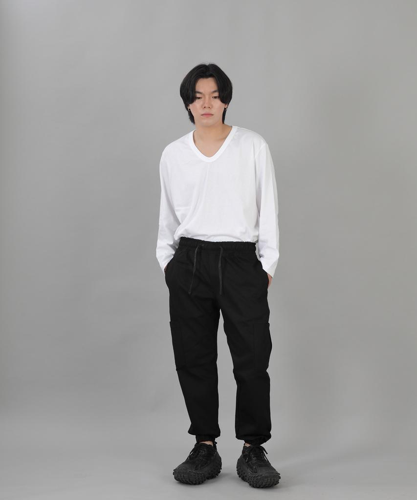Seinteukeulu In-House Cargo Jogger Pants Ihc-359 Khaki
