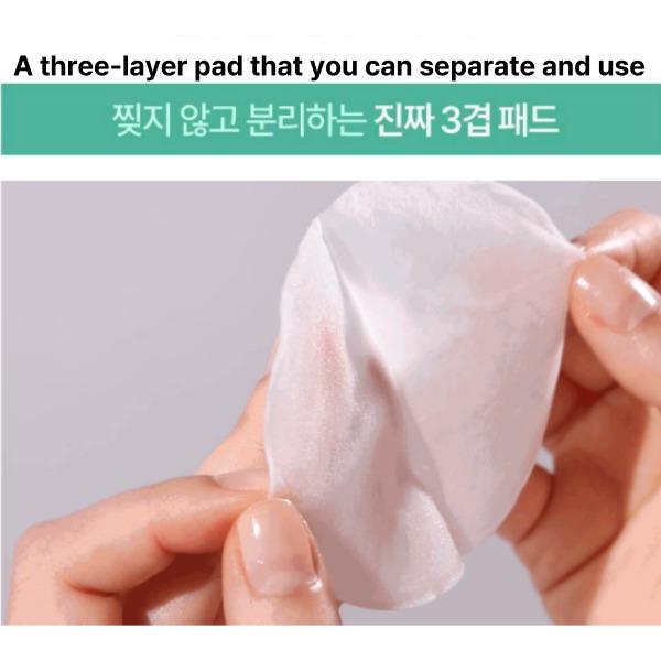 Milk Touch Hedera Helix Green Hyaluron 6-Second Hydrating Soothing Pad — 60 Pads