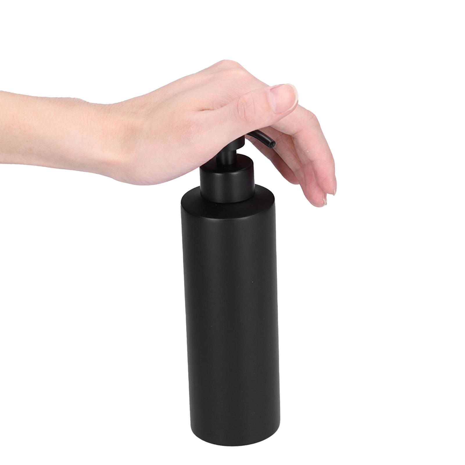 Acciaio Inossidabile 304 Nero Flacone per Lozione Dispenser Sapone Sottile per Bagno Casa Hotel Dispenser Sapone Sottile Dispenser Sapone per Hotel ne