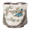 Kutani Ware Iwataya Large Teacup with Kingfisher K9-694