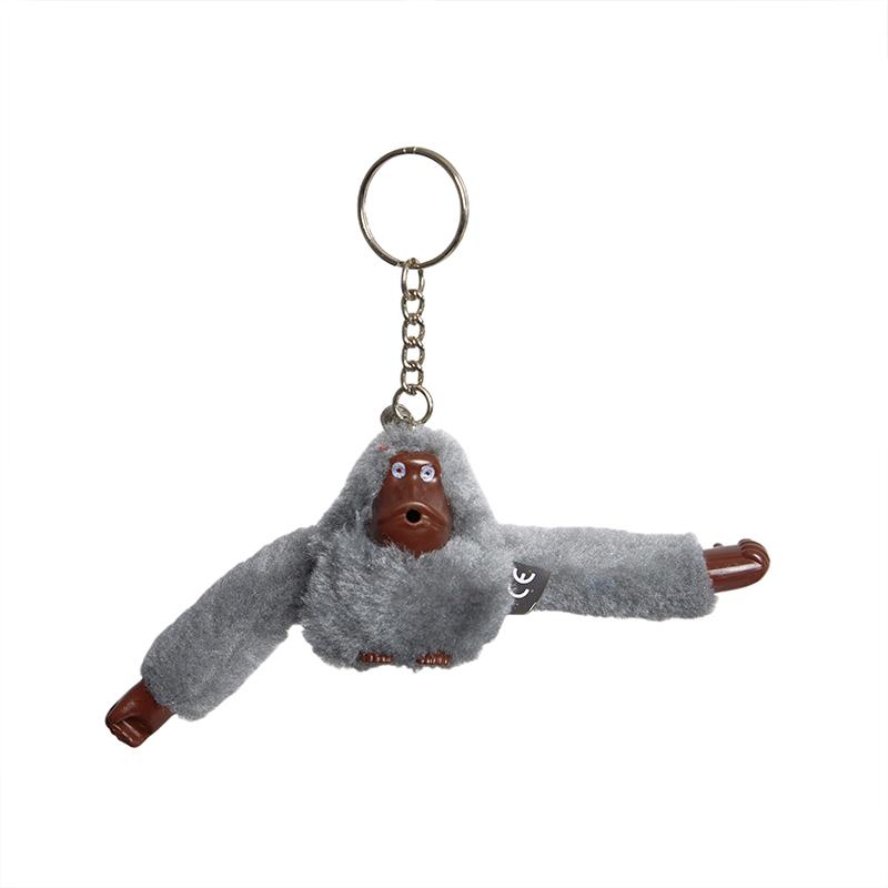 Portachiavi per auto Gorilla in peluche a braccio lungo