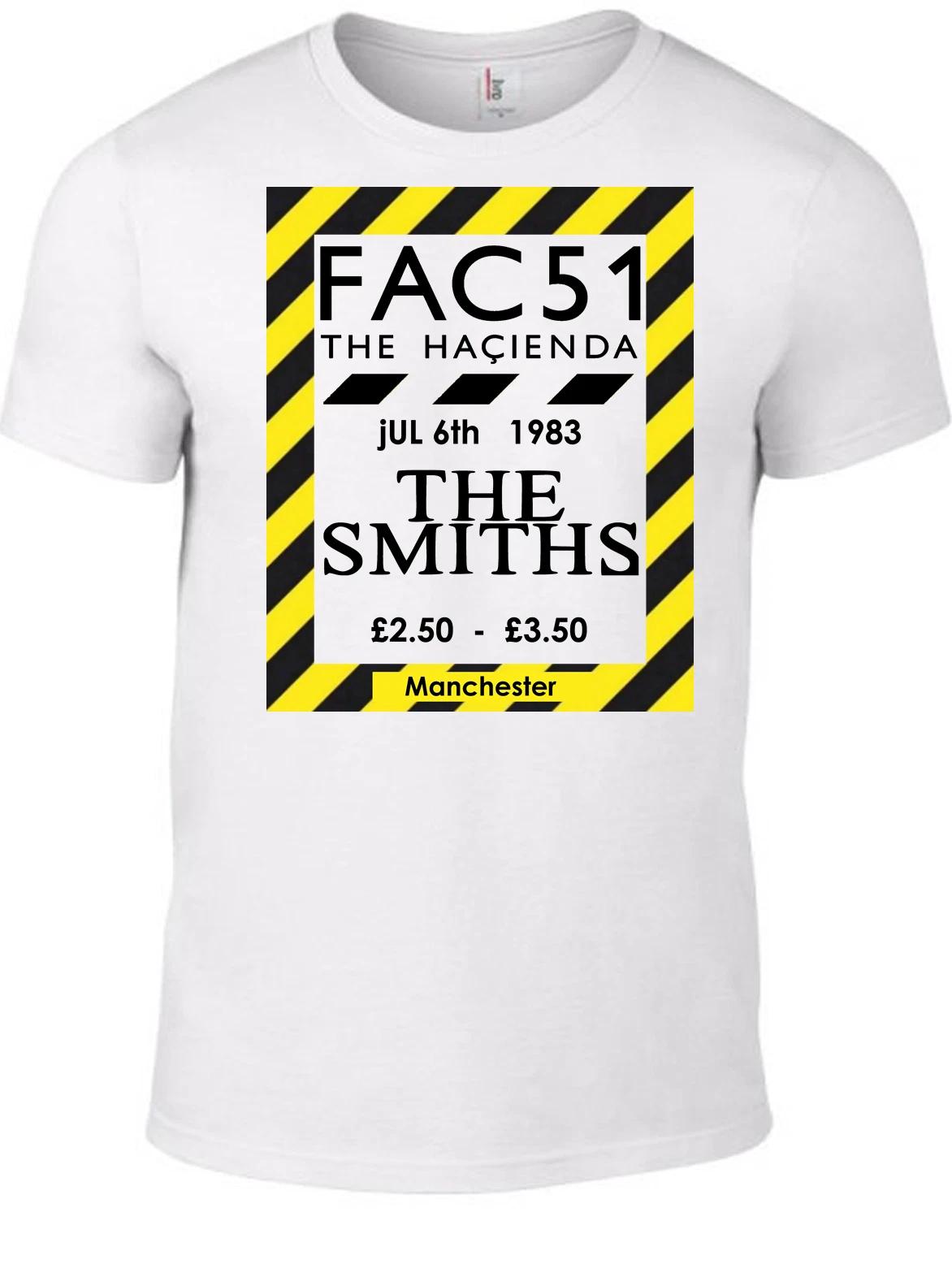 The Smiths Morrissey T-Shirt Hacienda queen is dead meat is murder cure suede W S