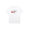 Nike T Shirts Men's White Crew Neck Moderate Straight Fit CZ3579-100