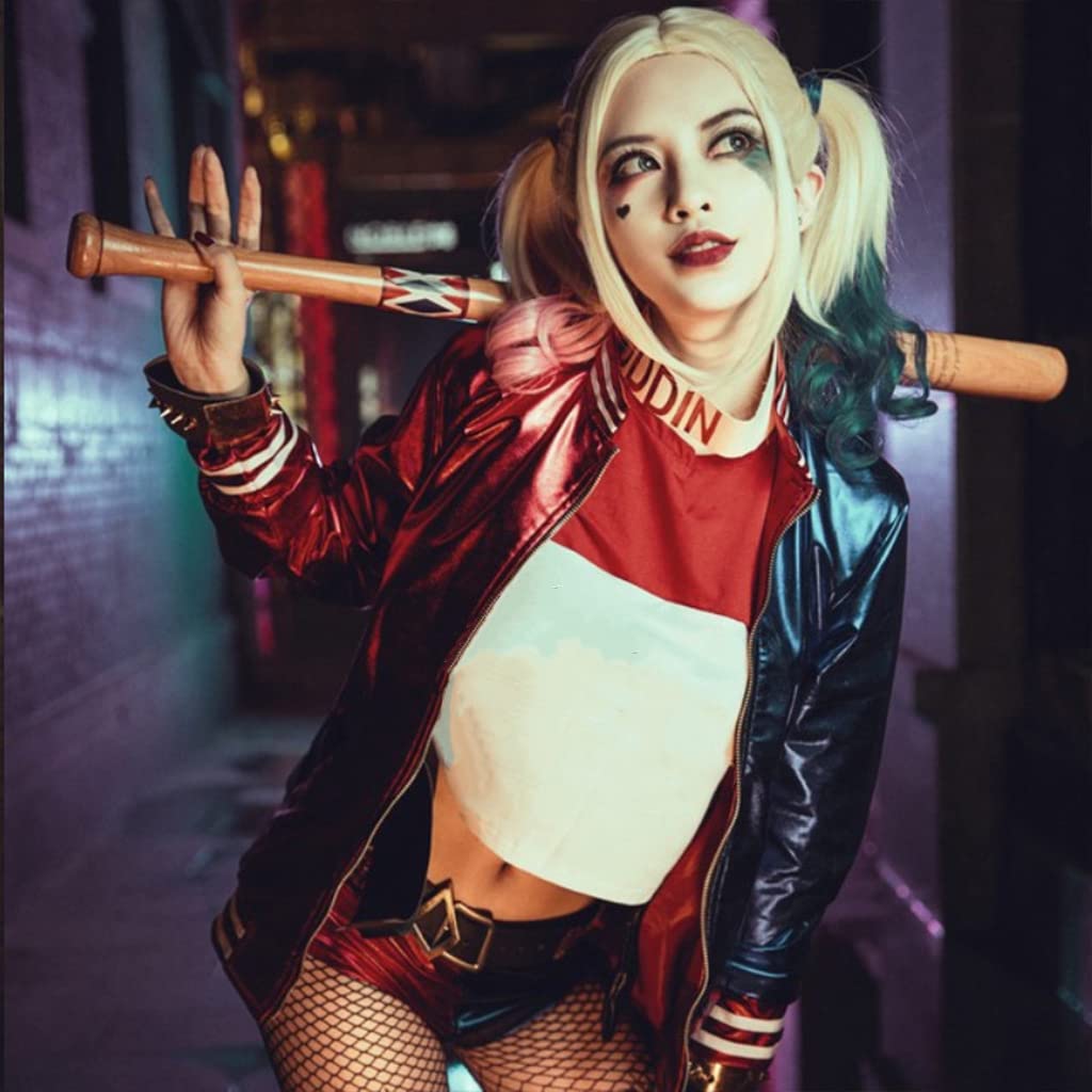 [Formemory] Harley Quinn Joker Cosplay Harley Quinn Cosplay Joker Harley Quinn cosplay event disguise costume gift performance outfit festival costume