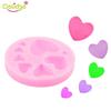 Loving Heart Shape Silicone Fondant Mold DIY Colorful Sweet Heart Candy Paste Cake Decorating Tool