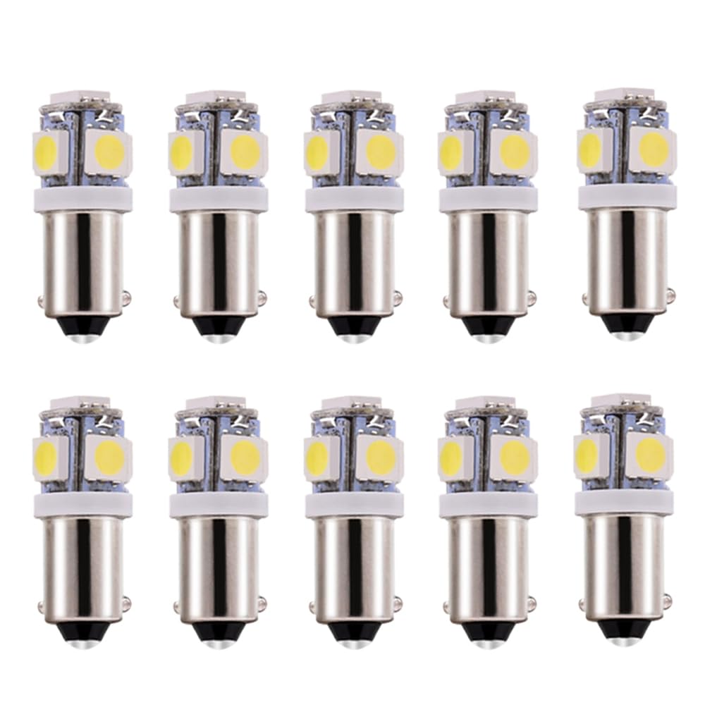 

BA9S G14 LED 12V Габаритный номерной знак Салон Маленькая упаковка из 10 ламп X-STYLE, Только, T8.5, Лампа, Свет, Лампа, Лампа, Одноконтактная, 5050, 5-SMD, Белый,