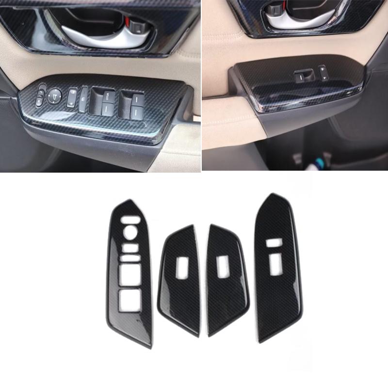 RHD For Honda CRV CR-V 2017- door handle window switch Gear Shift air vent Panel Window Switch steering wheel Panel Frame