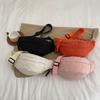 Half Moon Bag Solid Color Chest Bag Crossbody Bag Crossbody Waist Pack Cool Banana Bag  Outdoor