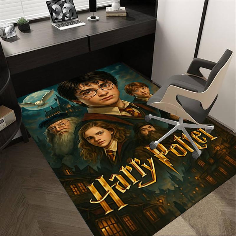 

1pc Harry Potter Carpet, for Home & Office Decor, Desk Chair Carpet, Festive GiftL1497 60cm by 90cm