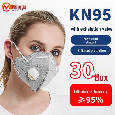 KN95 Dust Mask with Breathing Valve