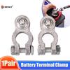 Battery Terminal Clamp Zinc Alloy Positive & Negative Pole Car Screw Connector Auto Batteries Terminal Clip Car Accessories