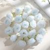 1pc Fashion Silk Artificial Flowers Table Wreath Realistic Rose Flower Head Diy Craft Soft Simulation Flowers Photography Props