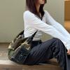 Design del Marchio Camouflage Borsa a Secchiello da Donna a Spalla Borse da Donna Grande Capacità Viaggio Tela Borse a Tracolla da Donna Tote