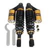 320mm 340mm 360mm 380mm 400mm Amortisseur à Air Universel Type U / Trou Rond Ressort de Suspension Arrière Scooter DirtBike Gokart Quad ATV Moto