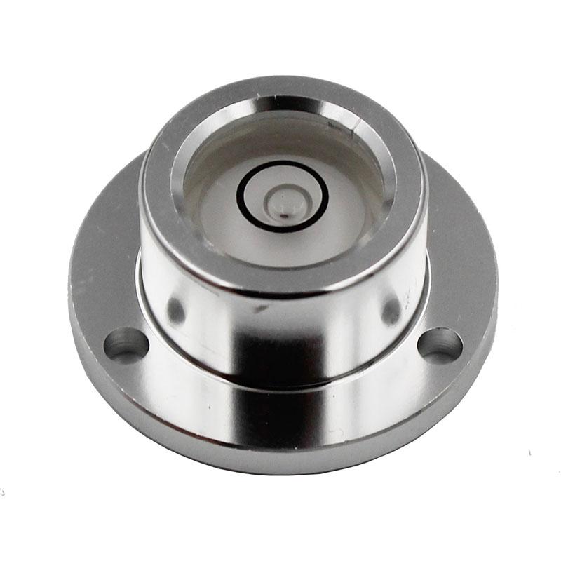 Mini Small Flange Spirit Level Bubble Horizontal Bead Carbon Fiber Rod Blister Diameter 29.2mm