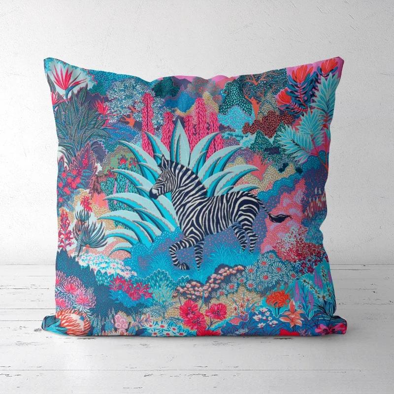 A DropShipping Christmas Pillowcases  Home Decor Printed Cushion Cover Decorative Boho High-end Royal High Quality Europe