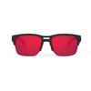 RUDY PROJECT Fashion Sunglasses with UV Unisex Sporty Casual Style for and Road Half Rim SPINAIR 58 Carbon Frame with Polar 3FX HDR Multi Laser Red