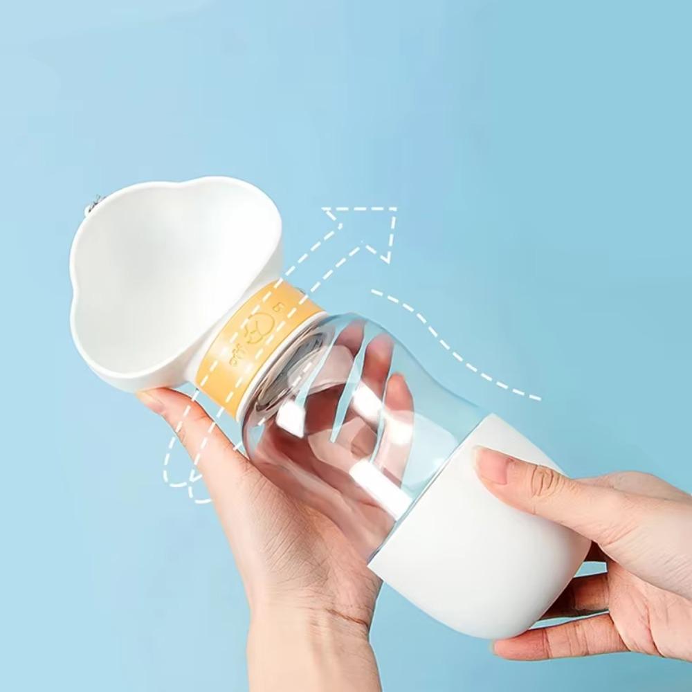 Plastic Dog Water Dispenser Cloud Shape Pet Snack Dispenser Pet Feeder  Walking The Dog