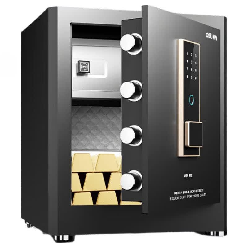 Deli AE65-ZM Anti-Theft Fingerprint Password Office Safe