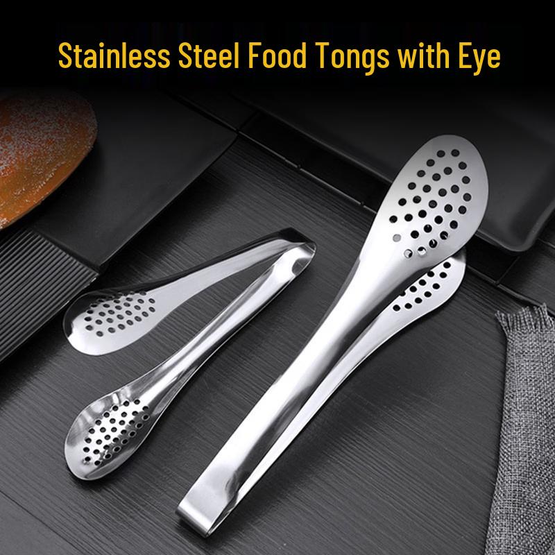 304 Stainless Steel Food Tongs
