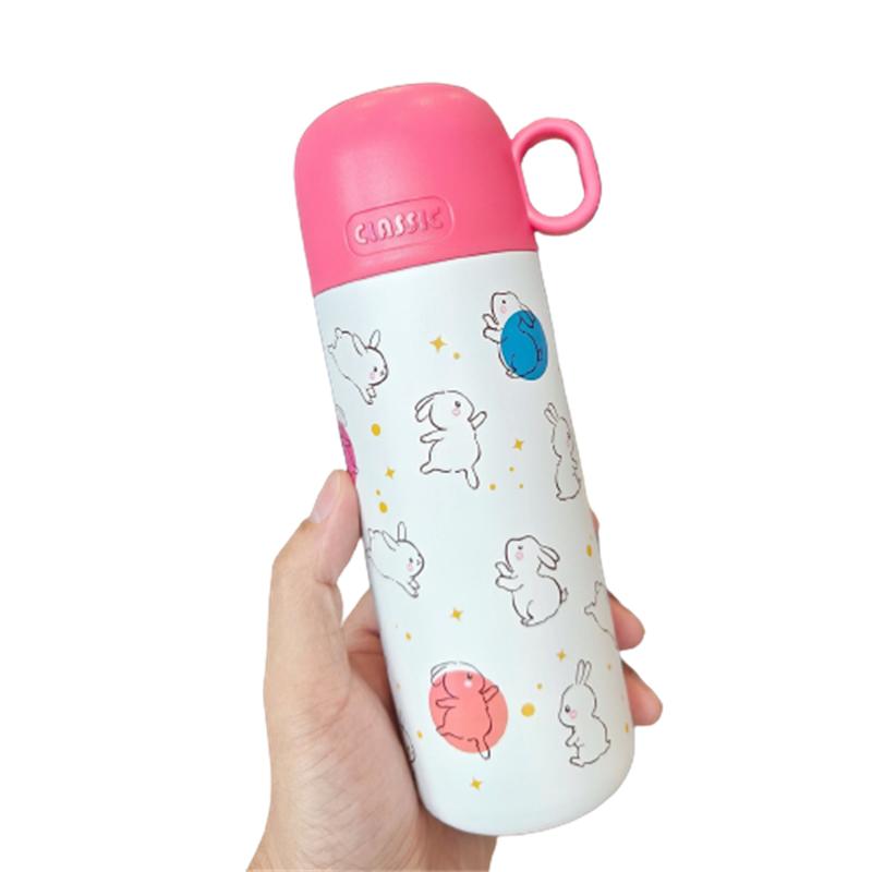 500ml Stainless Steel Insulated Cup Portable Outdoors Office Multifunction Gift