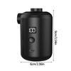 Double Motor Outdoor Air Pumps Compacts Light Weight Camping Light Hook For Inflatable Mattress Pool Rafts