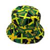 Bucket Hat Plus Size Patch Double-Sided Wear Polyacetic Fiber Thick Premium Gothic Running Custom National Flag Bucket Hat