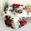 1pc Floral Roses Automatic Folding Umbrella, 8-Rib Sturdy Canopy, Portable Travel Umbrella for Outdoor Use