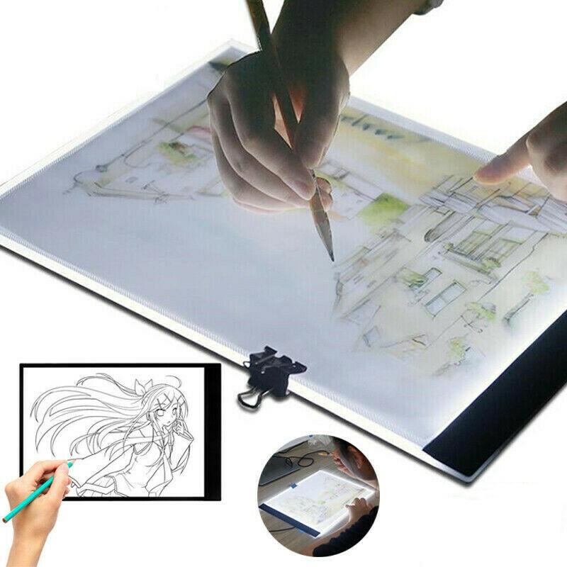 

Super Bright Led Tracing Light Box Board Art Tattoo A5 Drawing Copy Pad Table