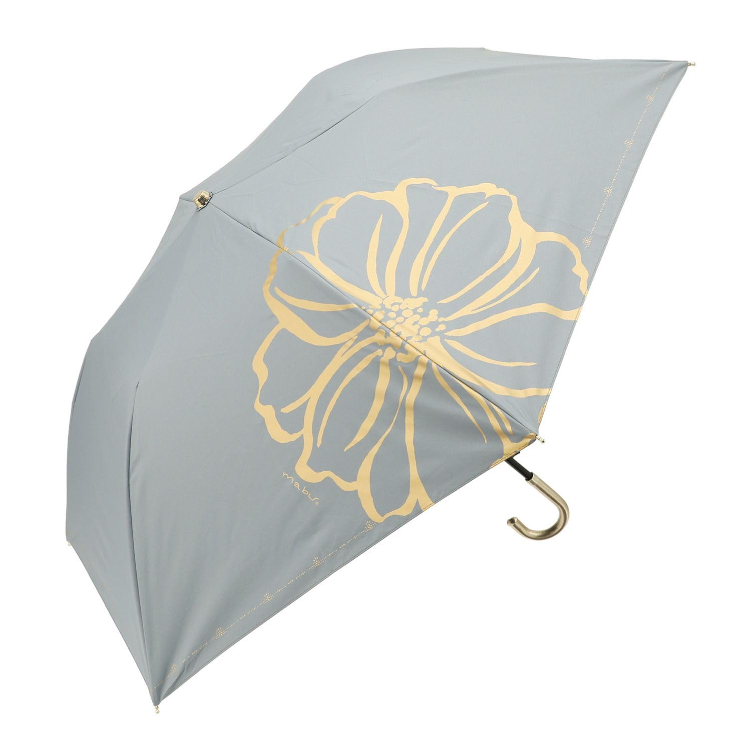 

mabu Blackout Folding Jump Umbrella Titanium Coat Light both sunny and rainy price & Heat-shielding Heat-cut (For days) [Reference ¥5,280-] (Grey