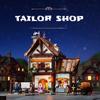 New Medieval Series Tailoring Shop Assembly Lighting Building Blocks Model Wooden House Decoration Toys Birthday Gift