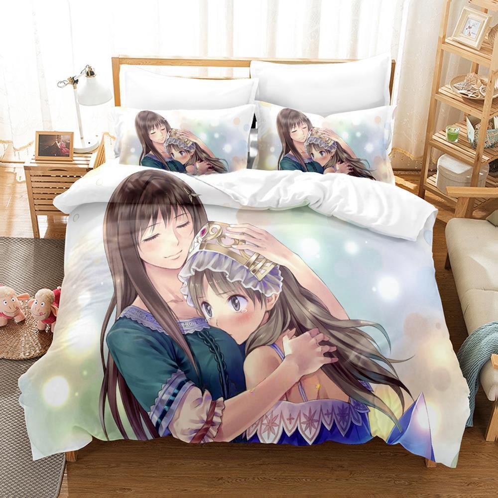 Atelier Totori The Adventurer Of Arland Bedding Set Cartoon Anime three-piece Set Adult Kid Bedroom Duvet Cover Sets 3D Kawaii