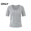 ONLY 2026 Autumn Slim-Fit U-Neck Five-Sleeve T-Shirt