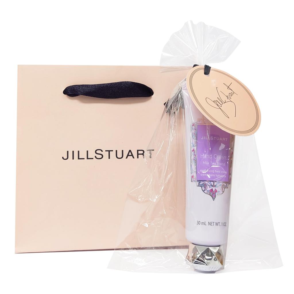 JILL STUART Hand Milk Tea Perfect for or Any Includes a Shopping Pre-wrapped Cream, Blend, 30g. Birthdays, Presents, Occasion. Bag.