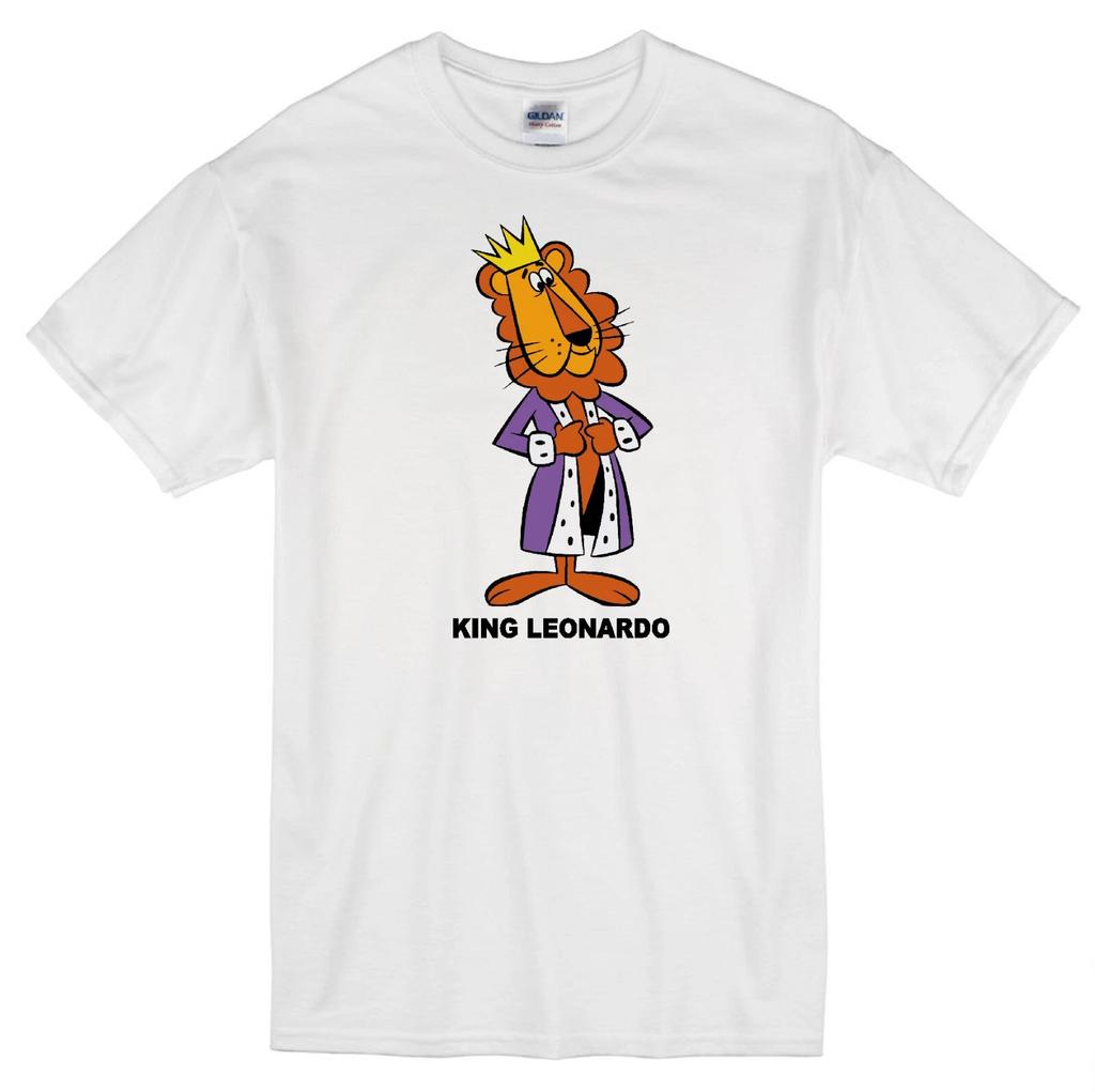 KÖNIG LEONARDO & SEINE KURZFILME ZEICHENTRICK ANIMATION BONGO CONGO WEISSES T-Shirt